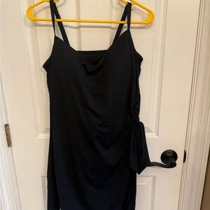 Lands’ End Women's Chlorine Resistant Sweetheart Swim Dress One Piece